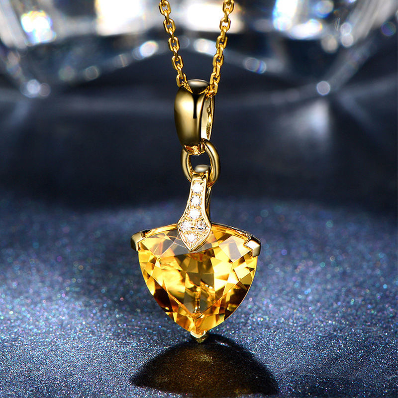 Creative Rotating Windmill Pendant Inlaid 18K Gold Plated Color Gemstone Necklace