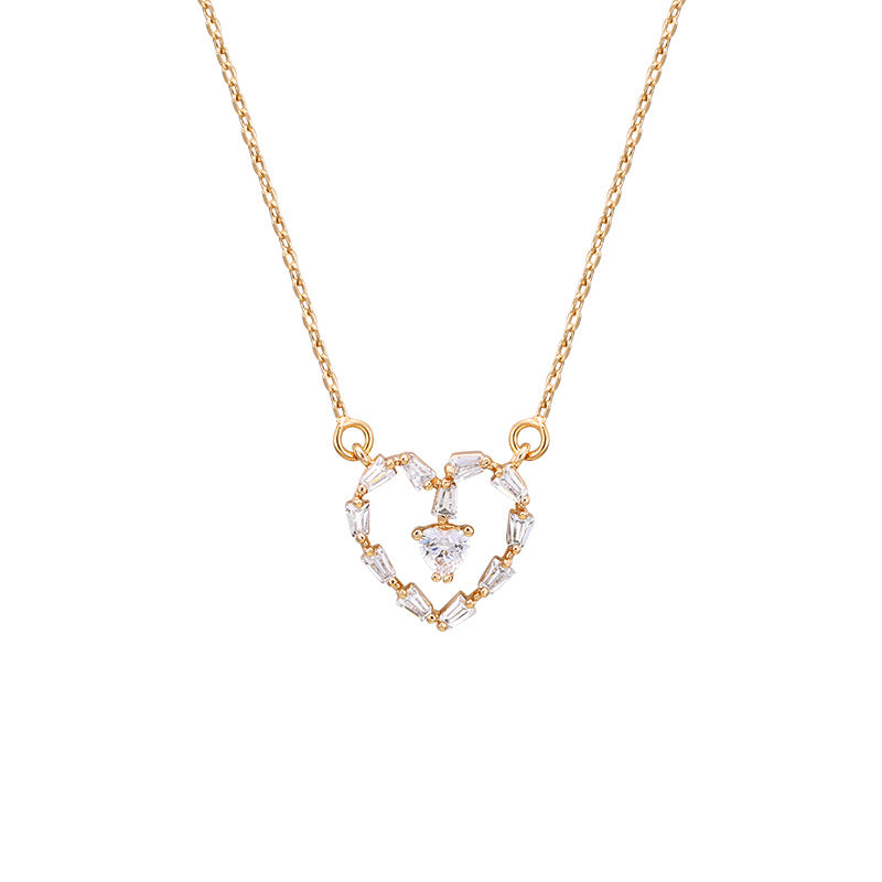 Love necklace plated 18K