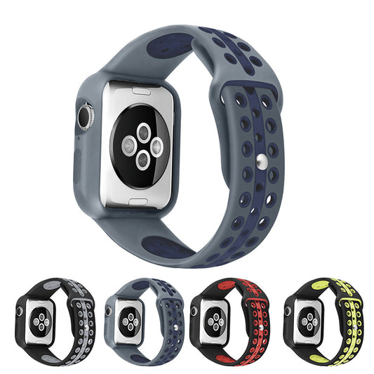 Silicone Hole Universal Silicone Strap Smart Watch Strap