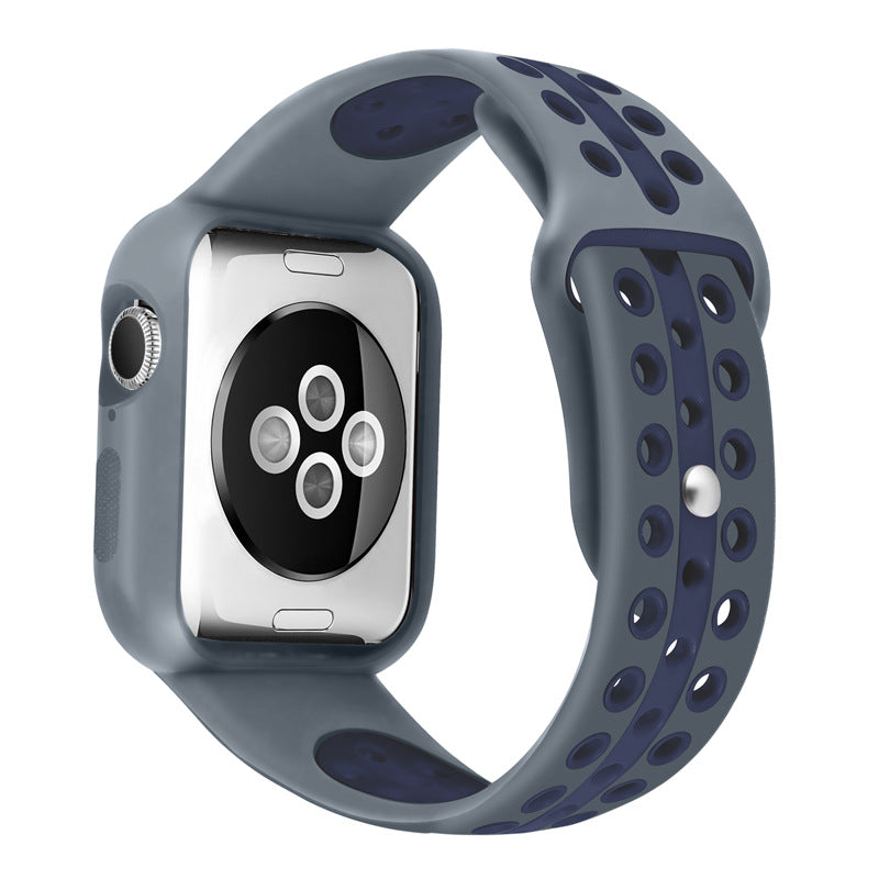 Silicone Hole Universal Silicone Strap Smart Watch Strap