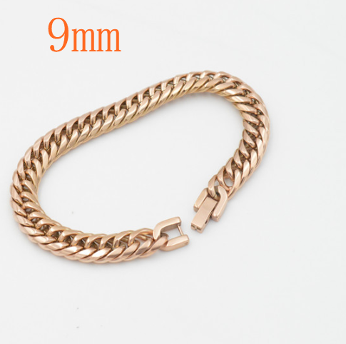 Stainless Steel Plating 18K Gold Bracelet