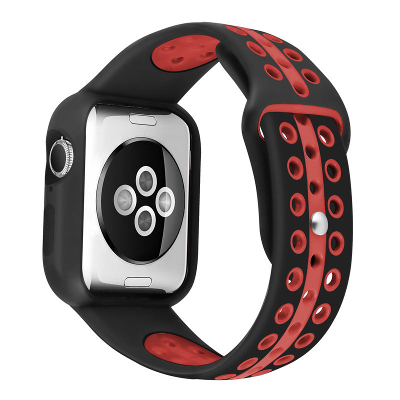Silicone Hole Universal Silicone Strap Smart Watch Strap