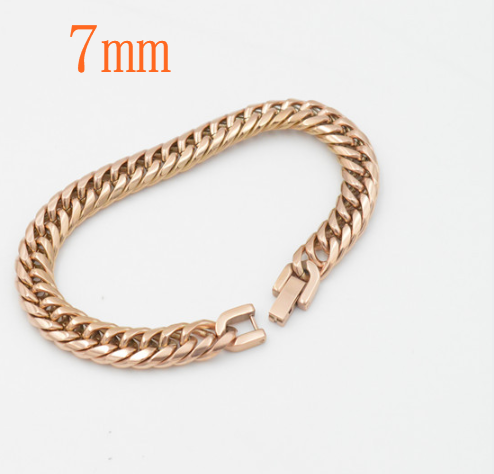 Stainless Steel Plating 18K Gold Bracelet