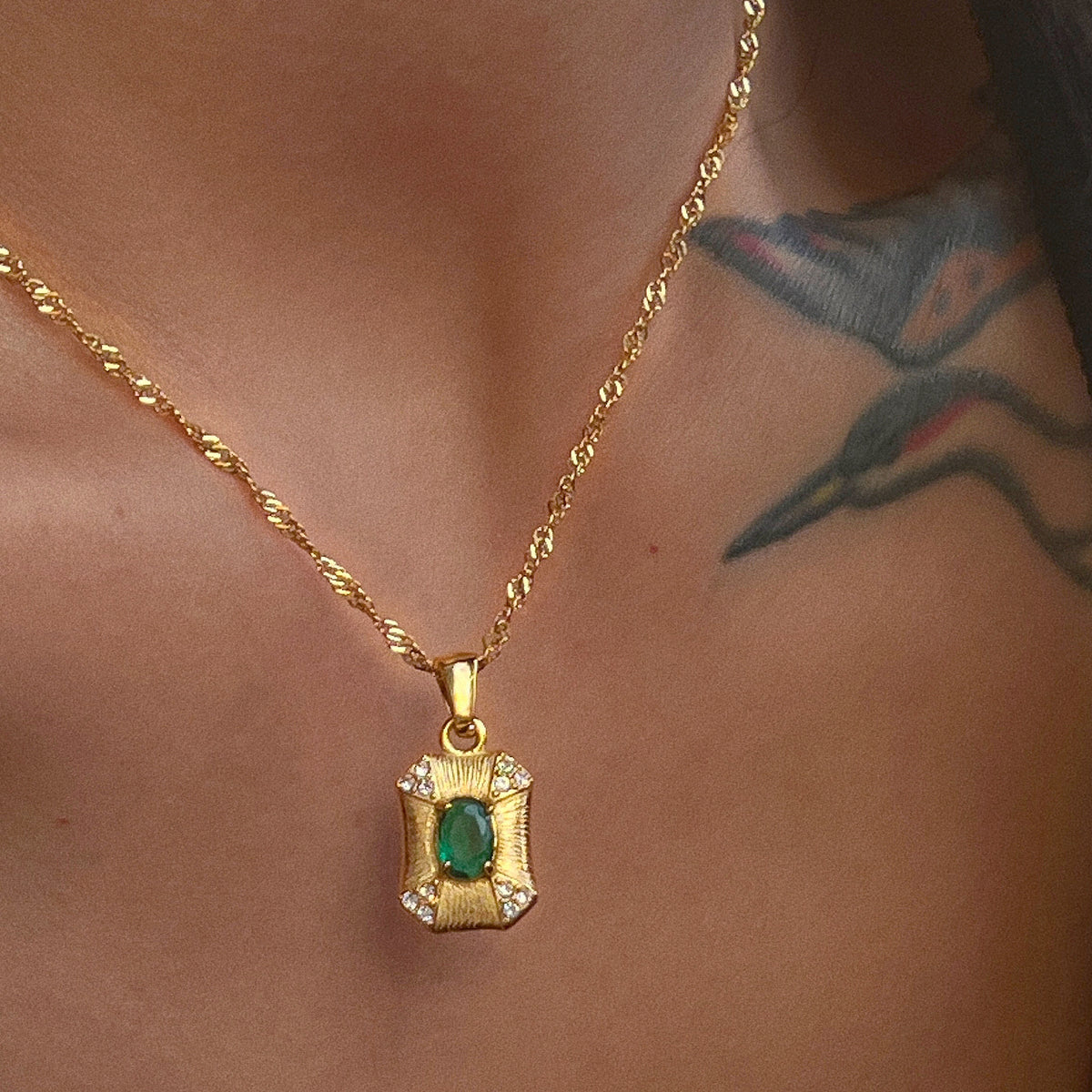 18K Gold Plated Stainless Steel Jewelry