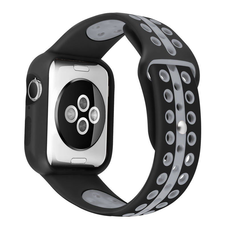 Silicone Hole Universal Silicone Strap Smart Watch Strap