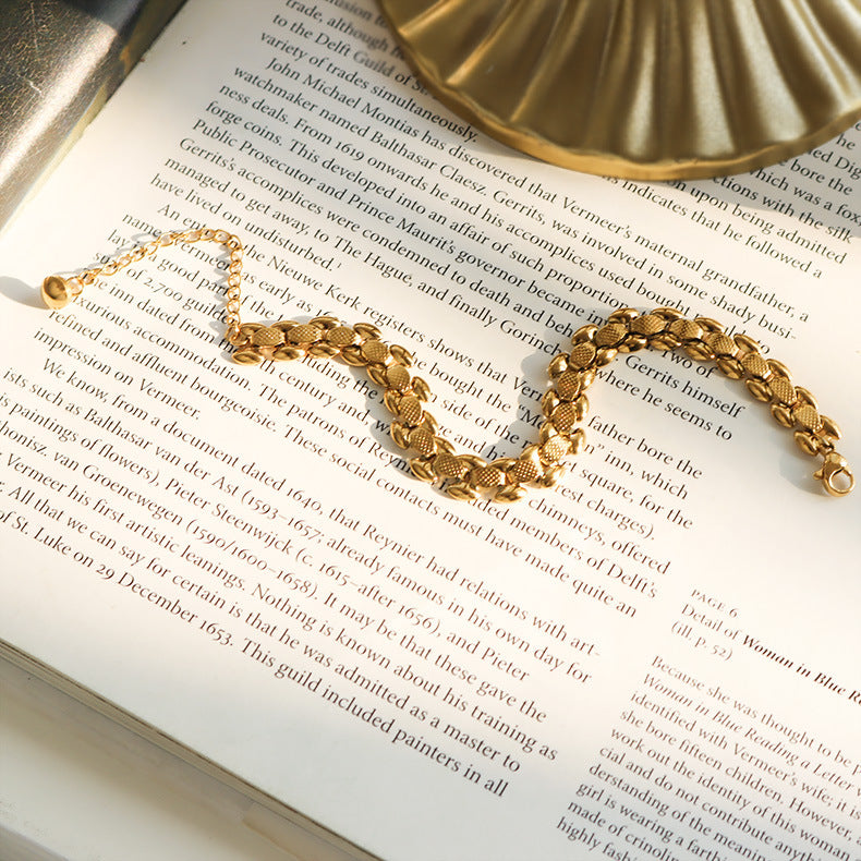 European And American Jewelry 18K Gold-plated Bracelet Amazon Hot Style