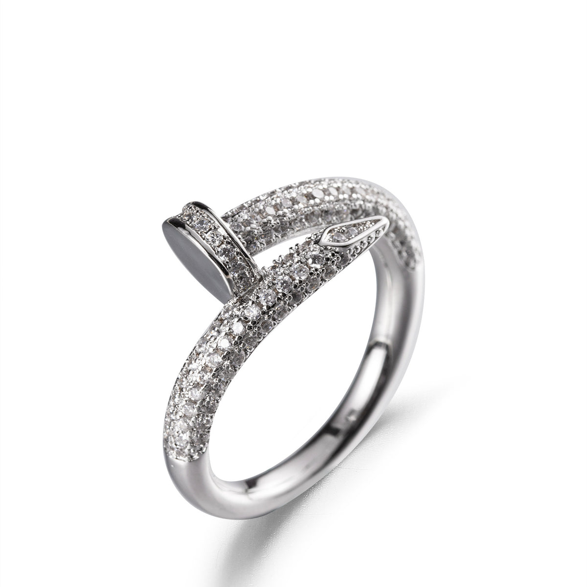 Personality nail ring plating gold trend jewelry