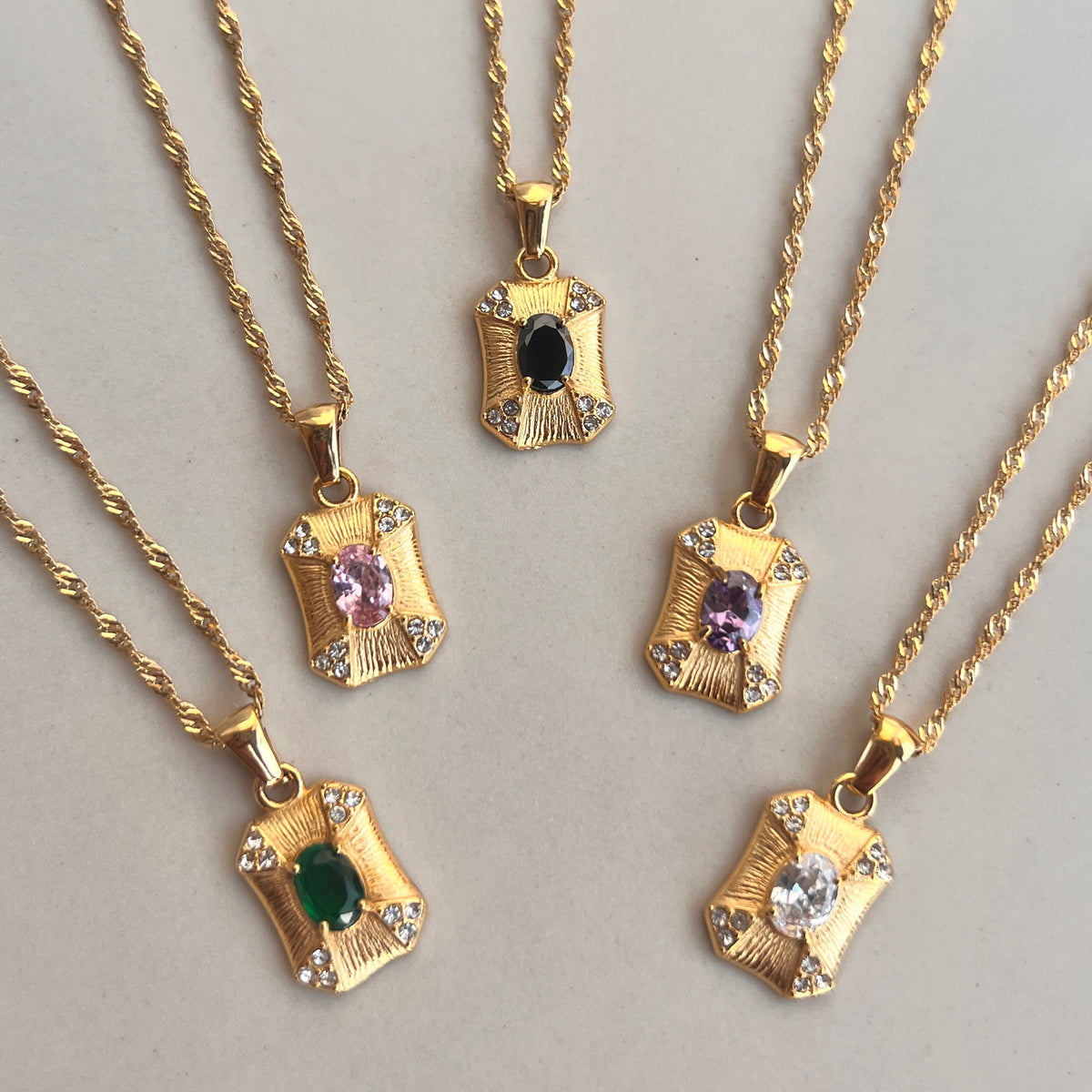 18K Gold Plated Stainless Steel Jewelry