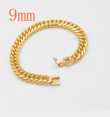 Stainless Steel Plating 18K Gold Bracelet