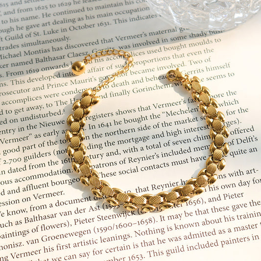 European And American Jewelry 18K Gold-plated Bracelet Amazon Hot Style