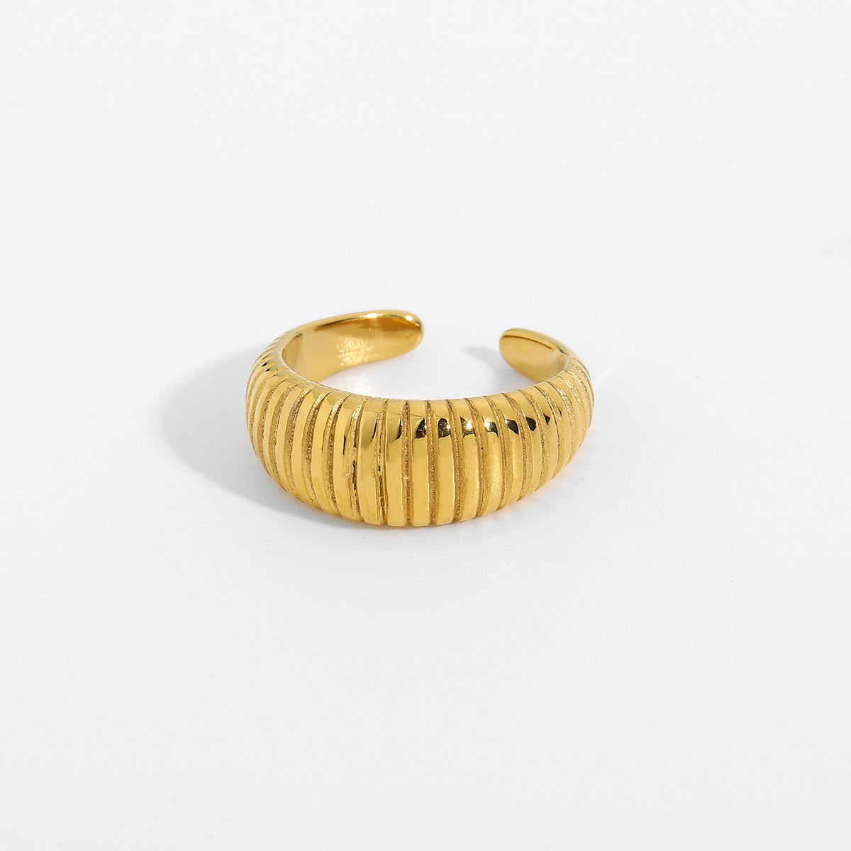 18K Gold Plated 316L Stainless Steel Ring